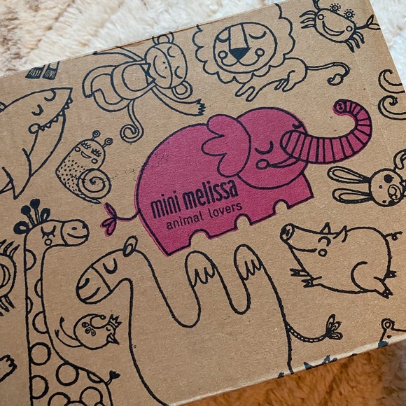 Mini Melissa ultra girl cat Mary Jane flat - size 5 - Picture 3 of 6